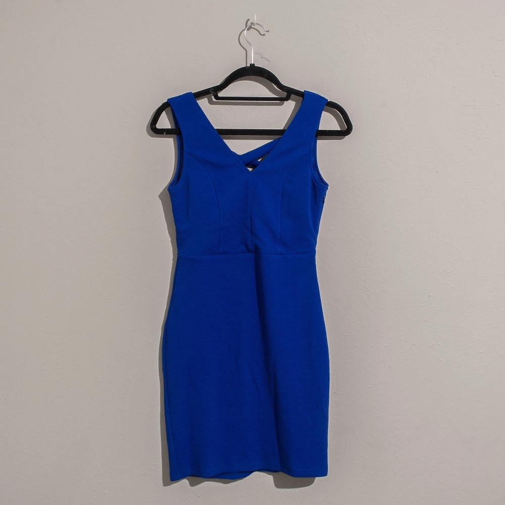 Criss Cross Back Mini Dress